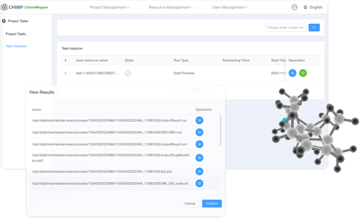 多靶点效应预测,化学结构智能查询,广泛领域应用支持
